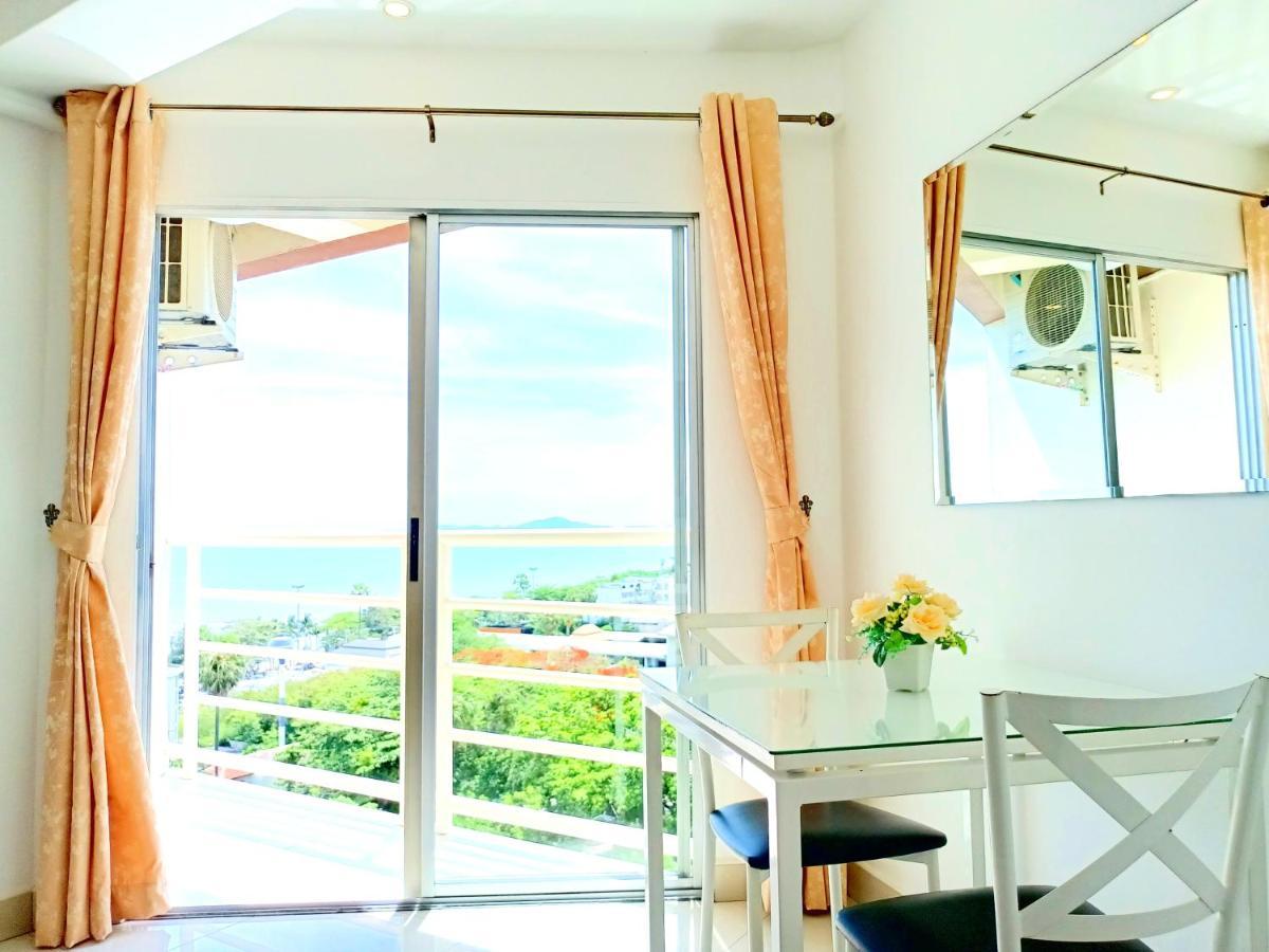 Sea View Beachfront Condos Pattaya Jomtien Beach Esterno foto