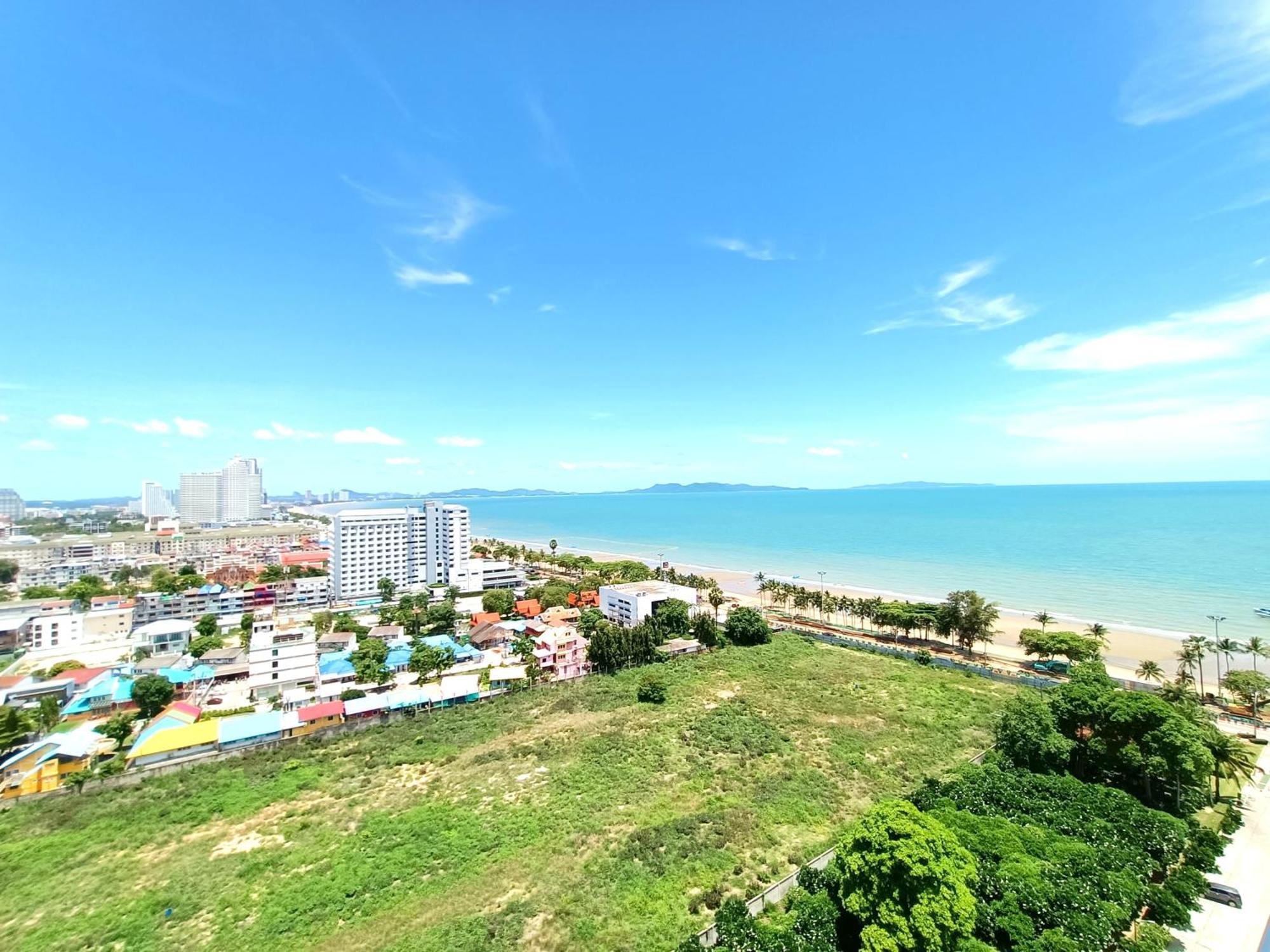 Sea View Beachfront Condos Pattaya Jomtien Beach Esterno foto