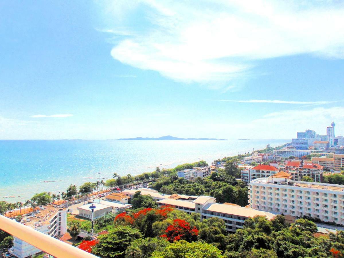 Sea View Beachfront Condos Pattaya Jomtien Beach Esterno foto